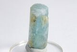 Sky-Blue Aquamarine Crystal - Transbaikalia, Russia #206229-1